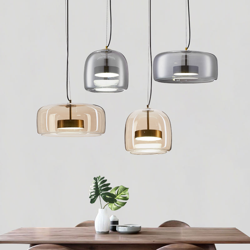 Luxe Glazen Design Hanglamp voor Slaapkamer & Woonkamer