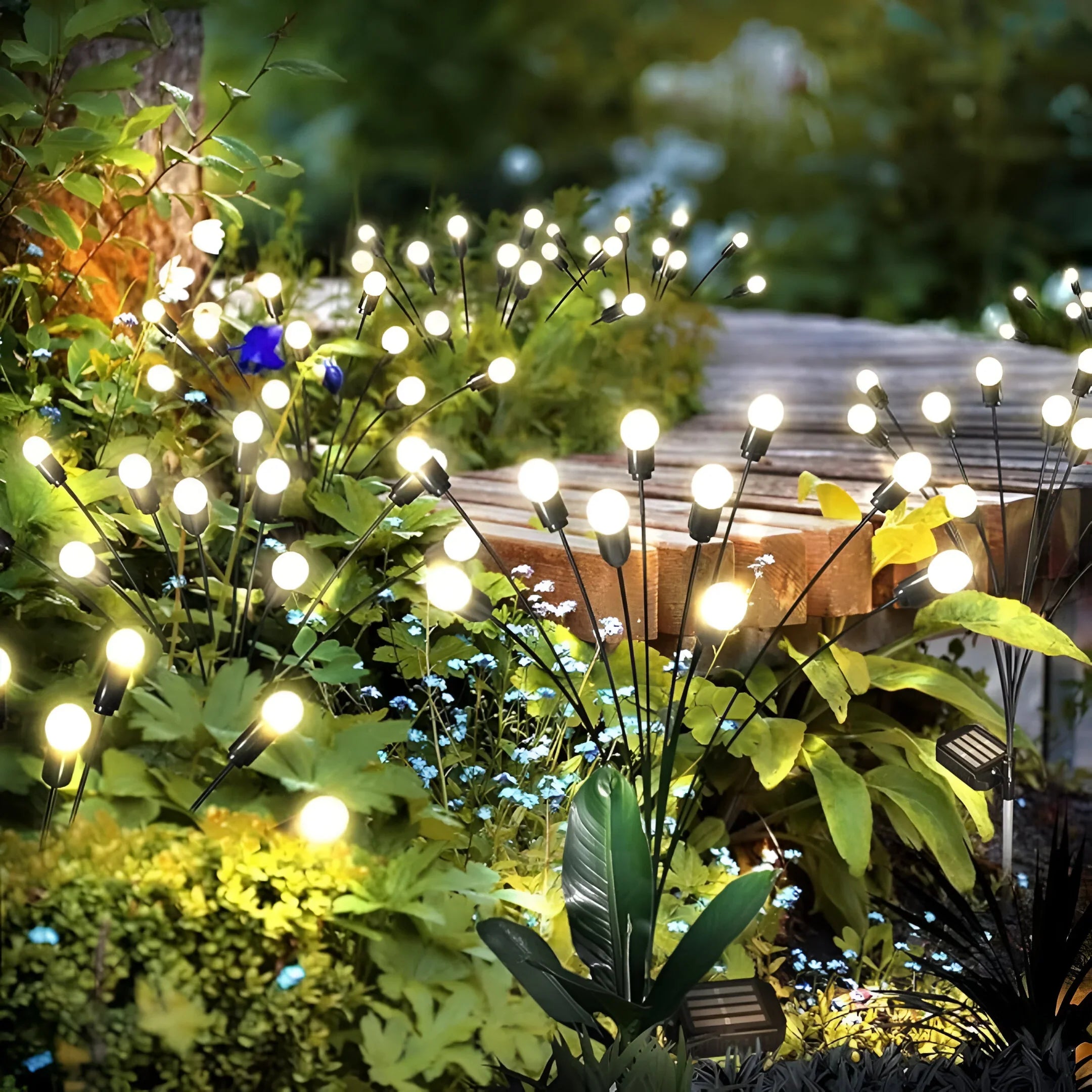 Zonnelamp Tuinpendel | Sfeervolle Bewegende Buitenverlichting
