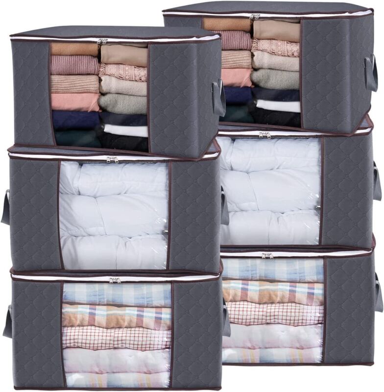 Opvouwbare Opbergzak Met Rits Voor Kleding, Dekens & Beddengoed