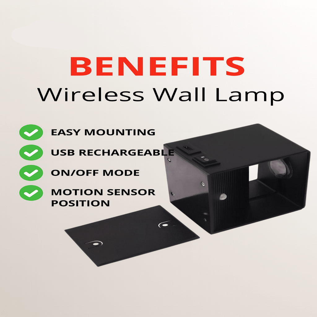 BEAMFLEX LED Wandlamp – Draadloze Verlichting Met Verstelbare Lichtbundel Voor Sfeervolle Accenten