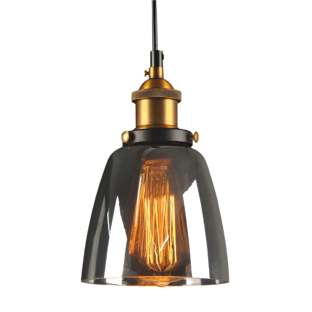 Vintage Hanglamp Van Antiekglas | Industrieel & Art Deco Design