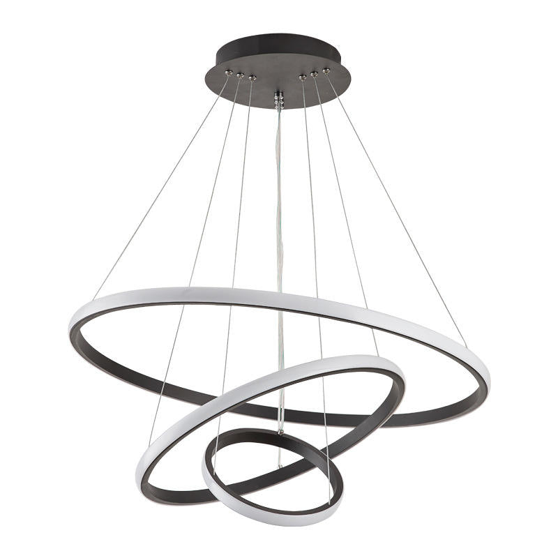 Moderne Plafondlamp Met 3 Dimbare Lichtstanden En Elegant Ringdesign