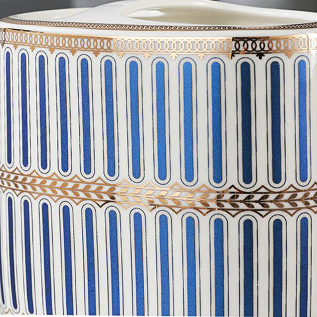 Art Deco Luxe Badkameraccessoirehouder – Elegant & Functioneel Voor Tandenborstels & Cosmetica