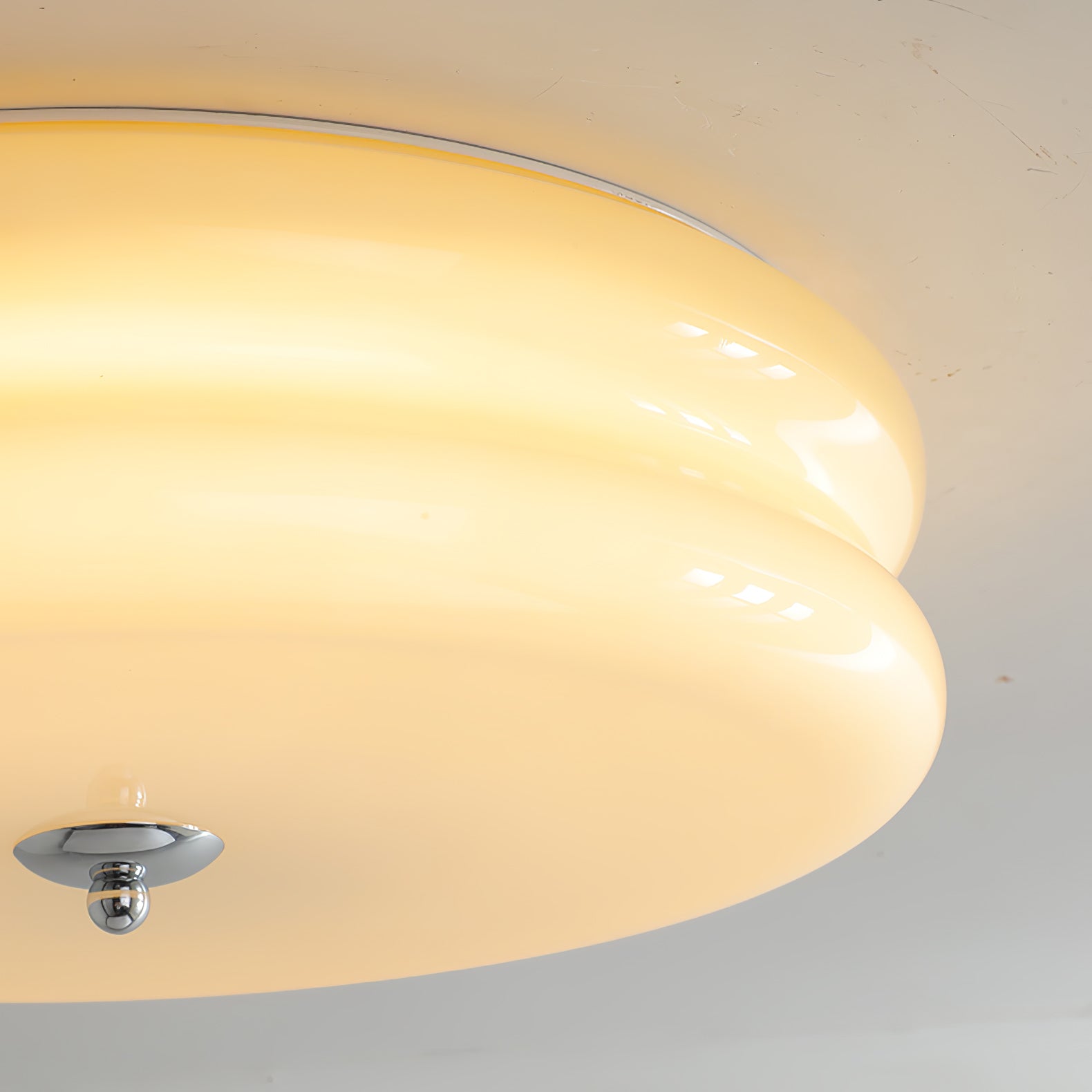 Art Deco Vintage Plafondlamp met Geïntegreerde LED – Retro Design voor Woonkamer, Eetkamer & Hal