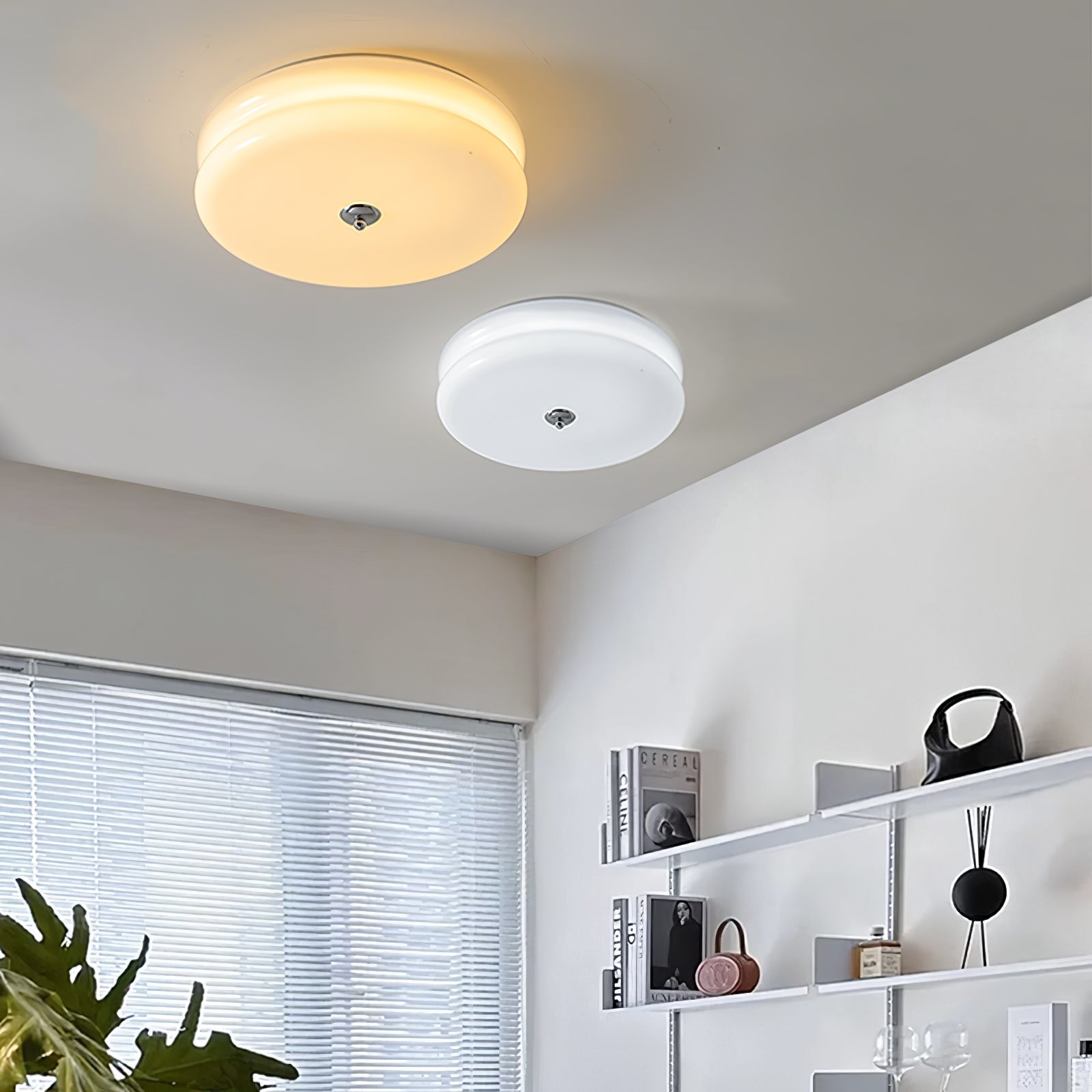 Art Deco Vintage Plafondlamp met Geïntegreerde LED – Retro Design voor Woonkamer, Eetkamer & Hal