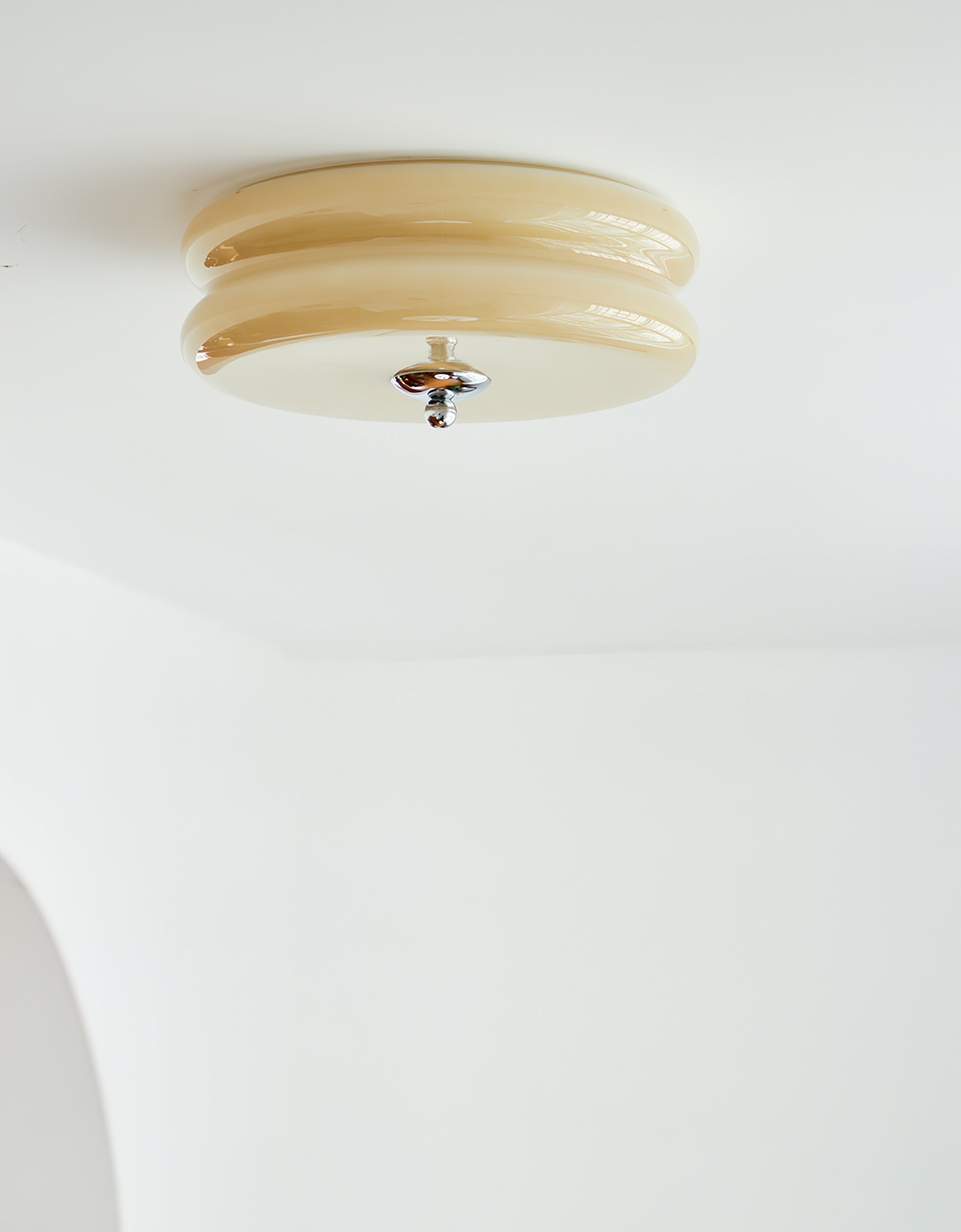 Art Deco Vintage Plafondlamp met Geïntegreerde LED – Retro Design voor Woonkamer, Eetkamer & Hal