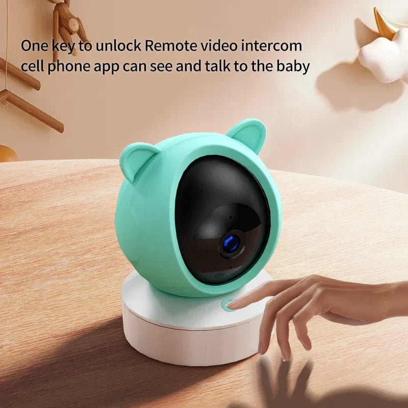 LunaView Baby - Babyfoon met 5-inch Scherm – WiFi Verbinding, 1080P Video en Intercom