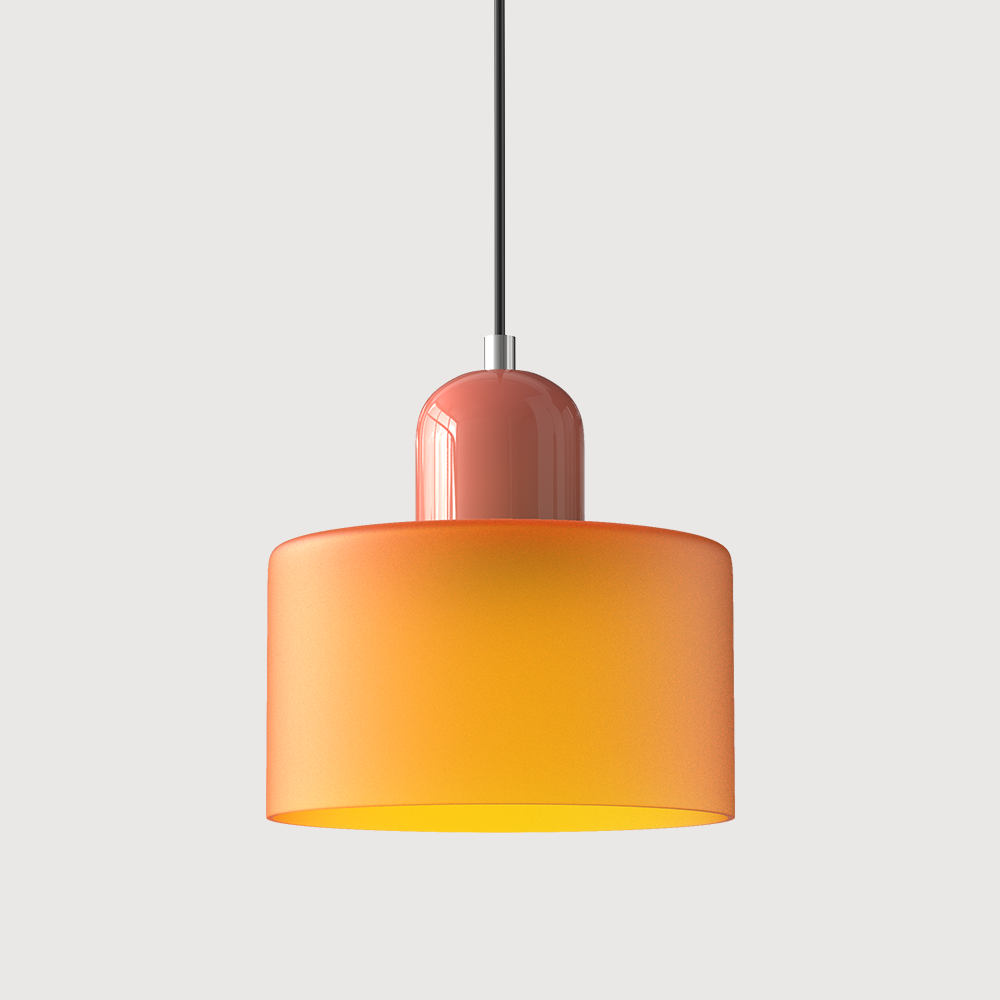Creatieve Glazen Hanglamp – Modern Bauhaus Design – E27 Fitting – Verstelbare Hoogte