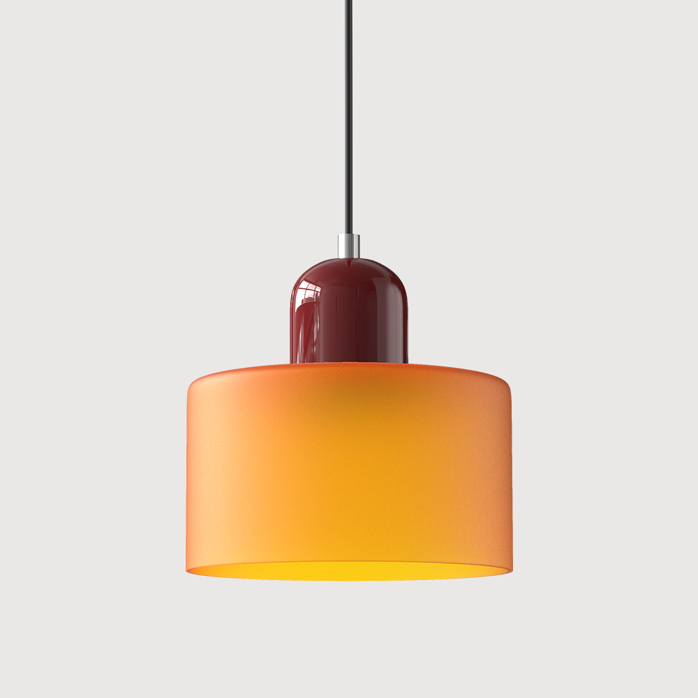 Creatieve Glazen Hanglamp – Modern Bauhaus Design – E27 Fitting – Verstelbare Hoogte