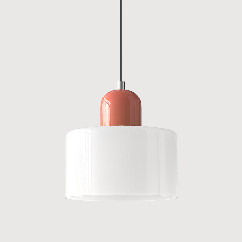 Creatieve Glazen Hanglamp – Modern Bauhaus Design – E27 Fitting – Verstelbare Hoogte