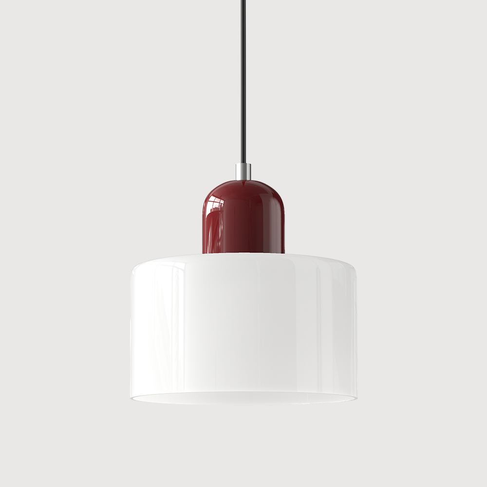 Creatieve Glazen Hanglamp – Modern Bauhaus Design – E27 Fitting – Verstelbare Hoogte