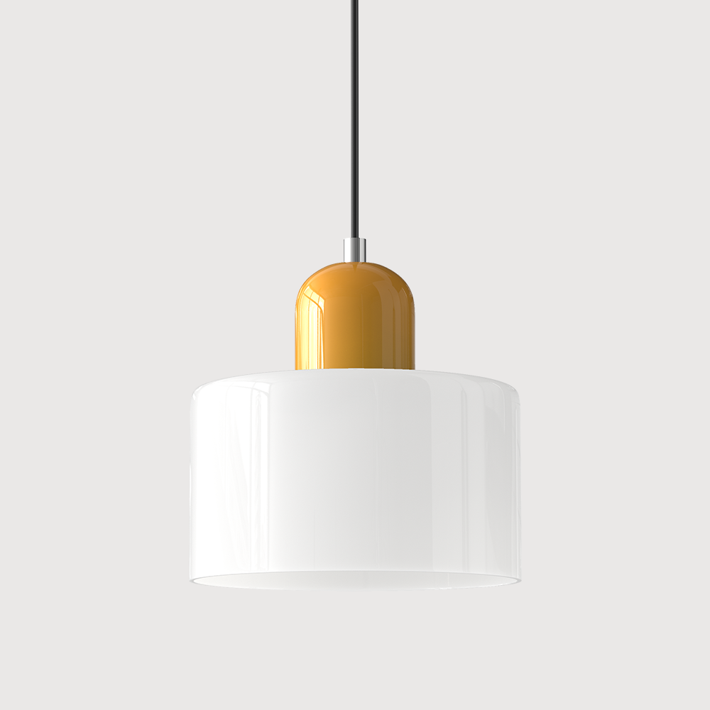 Creatieve Glazen Hanglamp – Modern Bauhaus Design – E27 Fitting – Verstelbare Hoogte