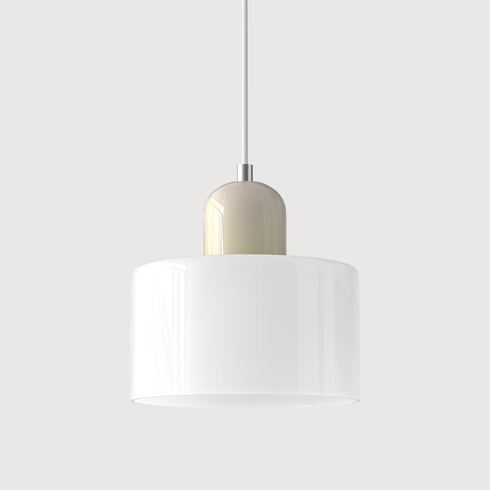 Creatieve Glazen Hanglamp – Modern Bauhaus Design – E27 Fitting – Verstelbare Hoogte