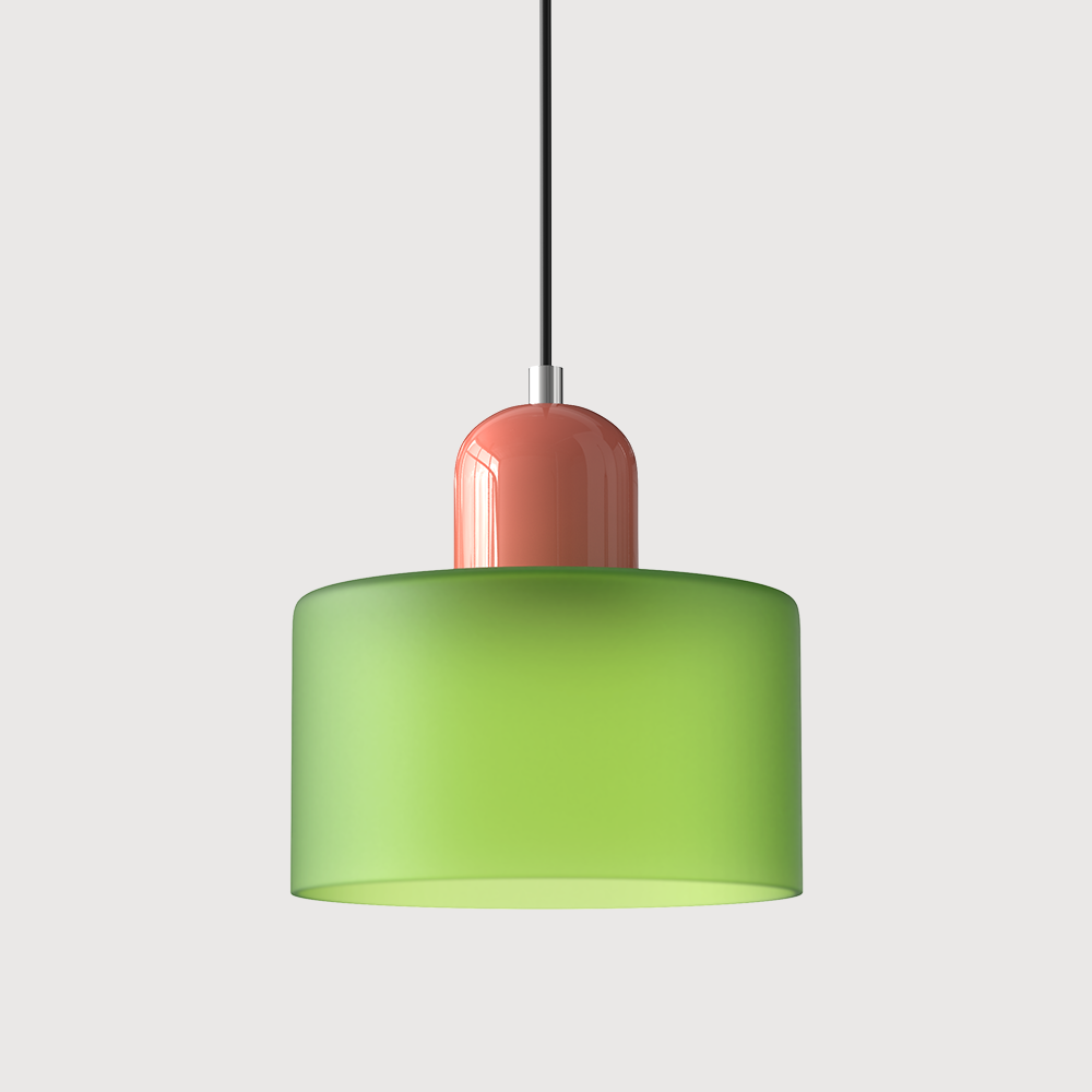 Creatieve Glazen Hanglamp – Modern Bauhaus Design – E27 Fitting – Verstelbare Hoogte