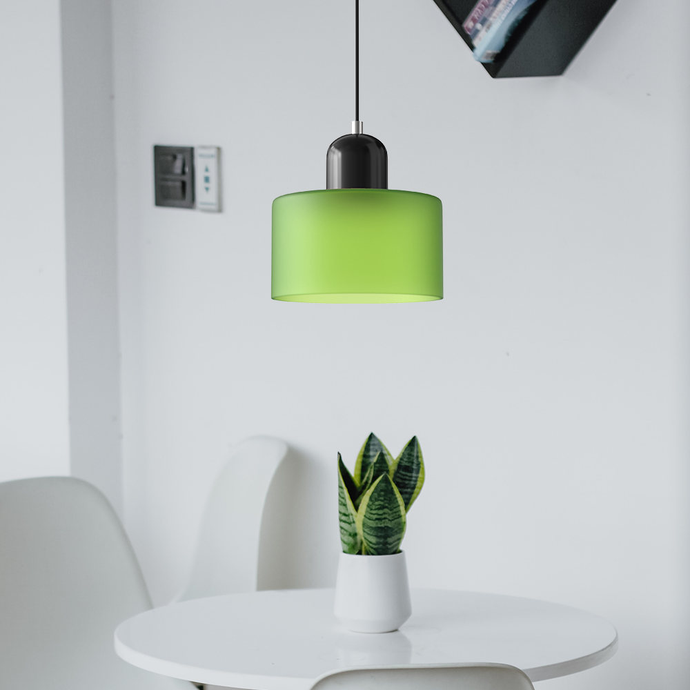 Creatieve Glazen Hanglamp – Modern Bauhaus Design – E27 Fitting – Verstelbare Hoogte