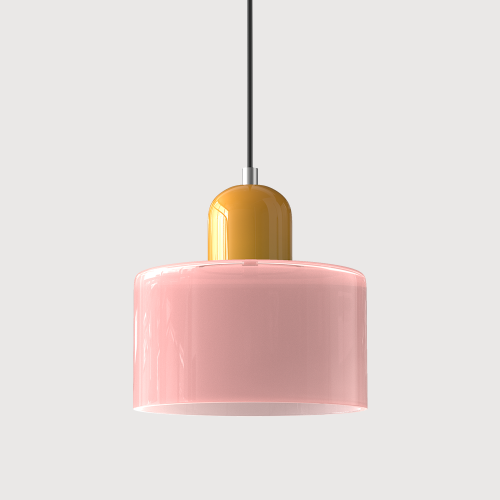 Creatieve Glazen Hanglamp – Modern Bauhaus Design – E27 Fitting – Verstelbare Hoogte