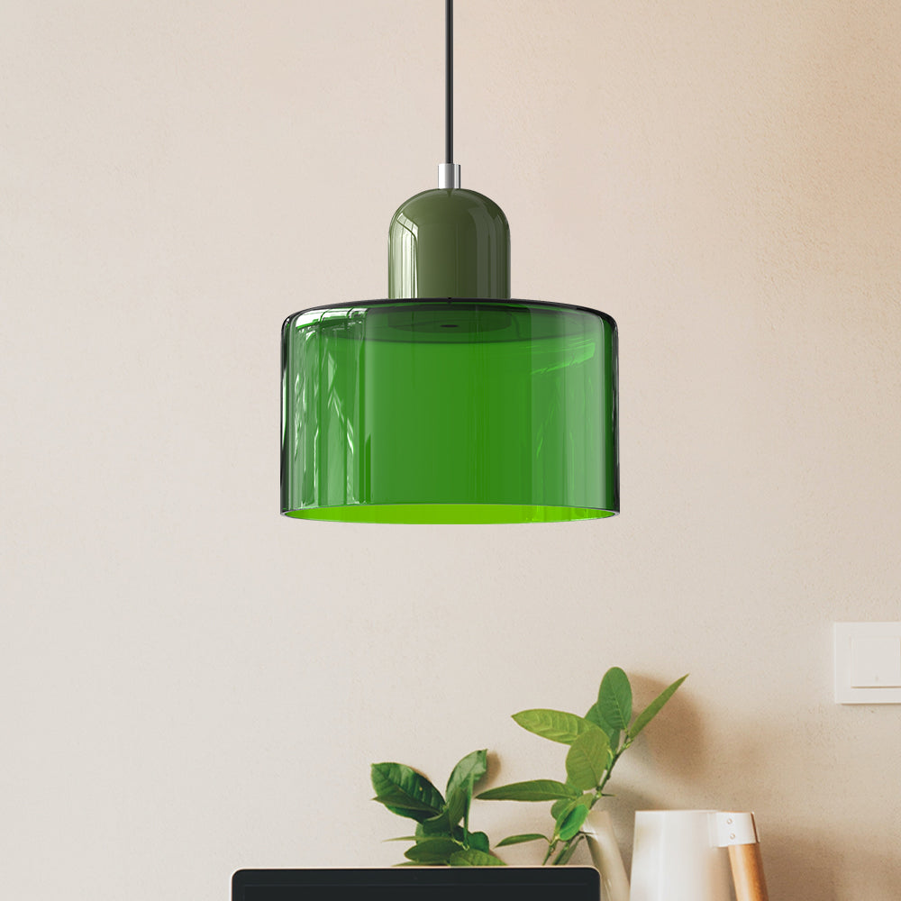Creatieve Glazen Hanglamp – Modern Bauhaus Design – E27 Fitting – Verstelbare Hoogte