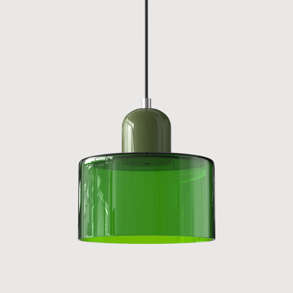 Creatieve Glazen Hanglamp – Modern Bauhaus Design – E27 Fitting – Verstelbare Hoogte