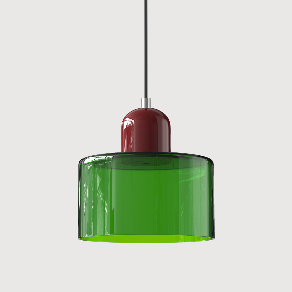 Creatieve Glazen Hanglamp – Modern Bauhaus Design – E27 Fitting – Verstelbare Hoogte
