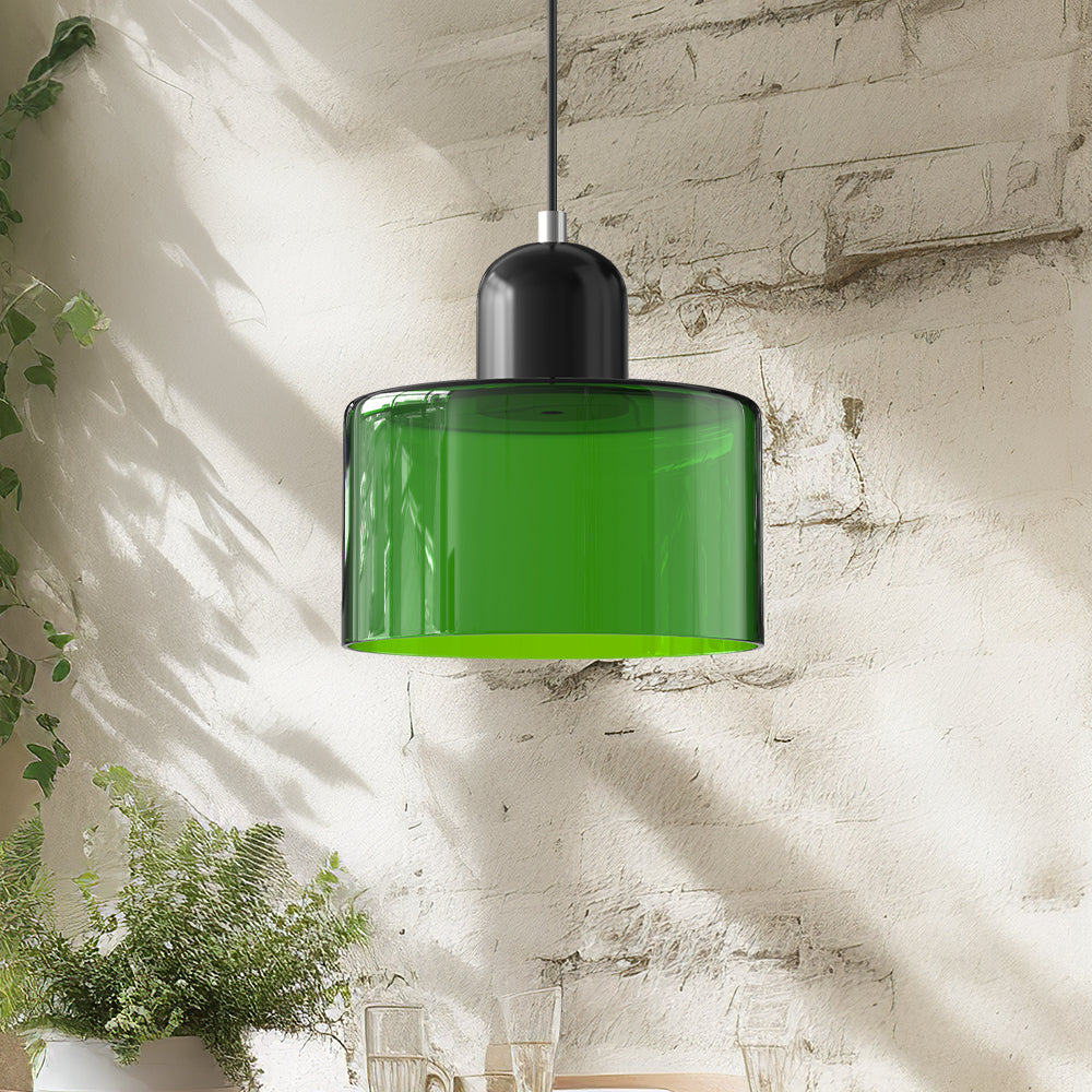 Creatieve Glazen Hanglamp – Modern Bauhaus Design – E27 Fitting – Verstelbare Hoogte