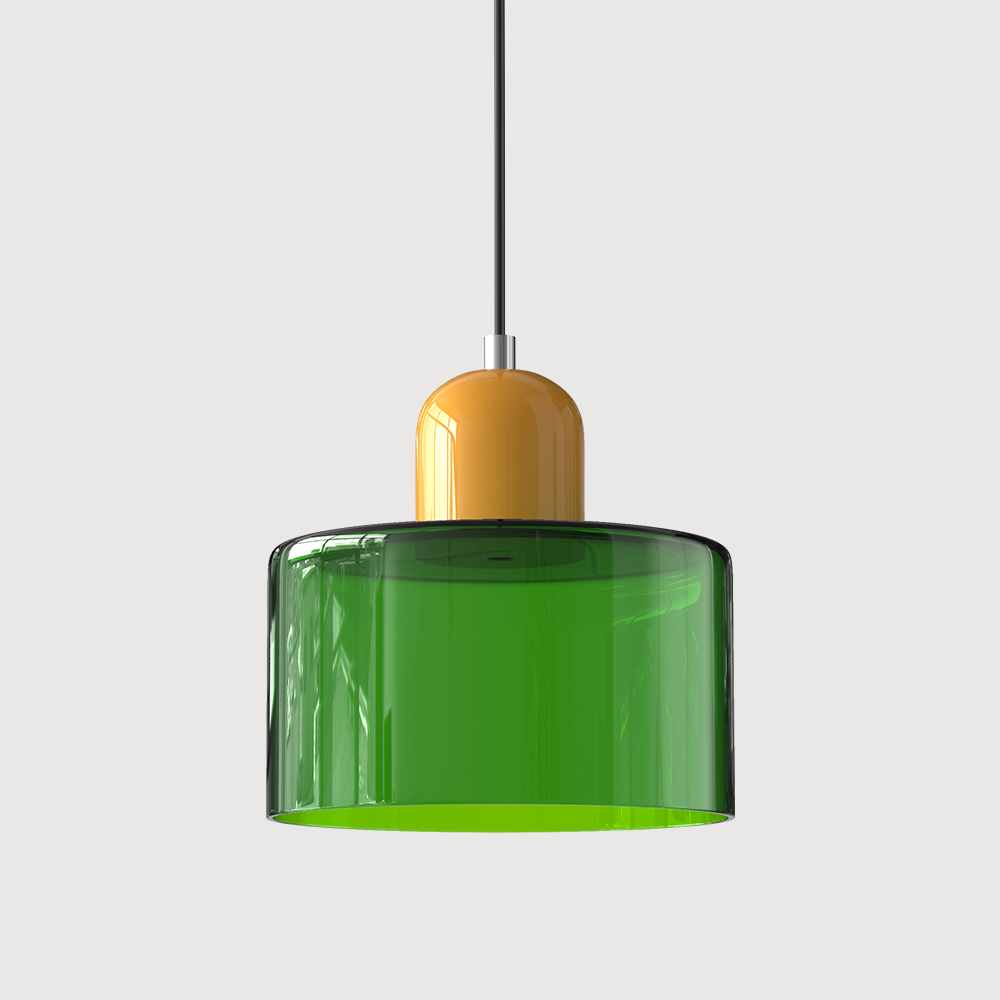 Creatieve Glazen Hanglamp – Modern Bauhaus Design – E27 Fitting – Verstelbare Hoogte