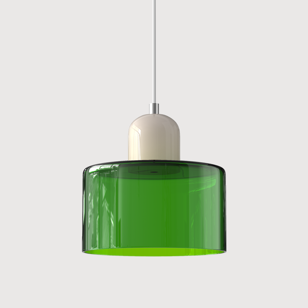 Creatieve Glazen Hanglamp – Modern Bauhaus Design – E27 Fitting – Verstelbare Hoogte