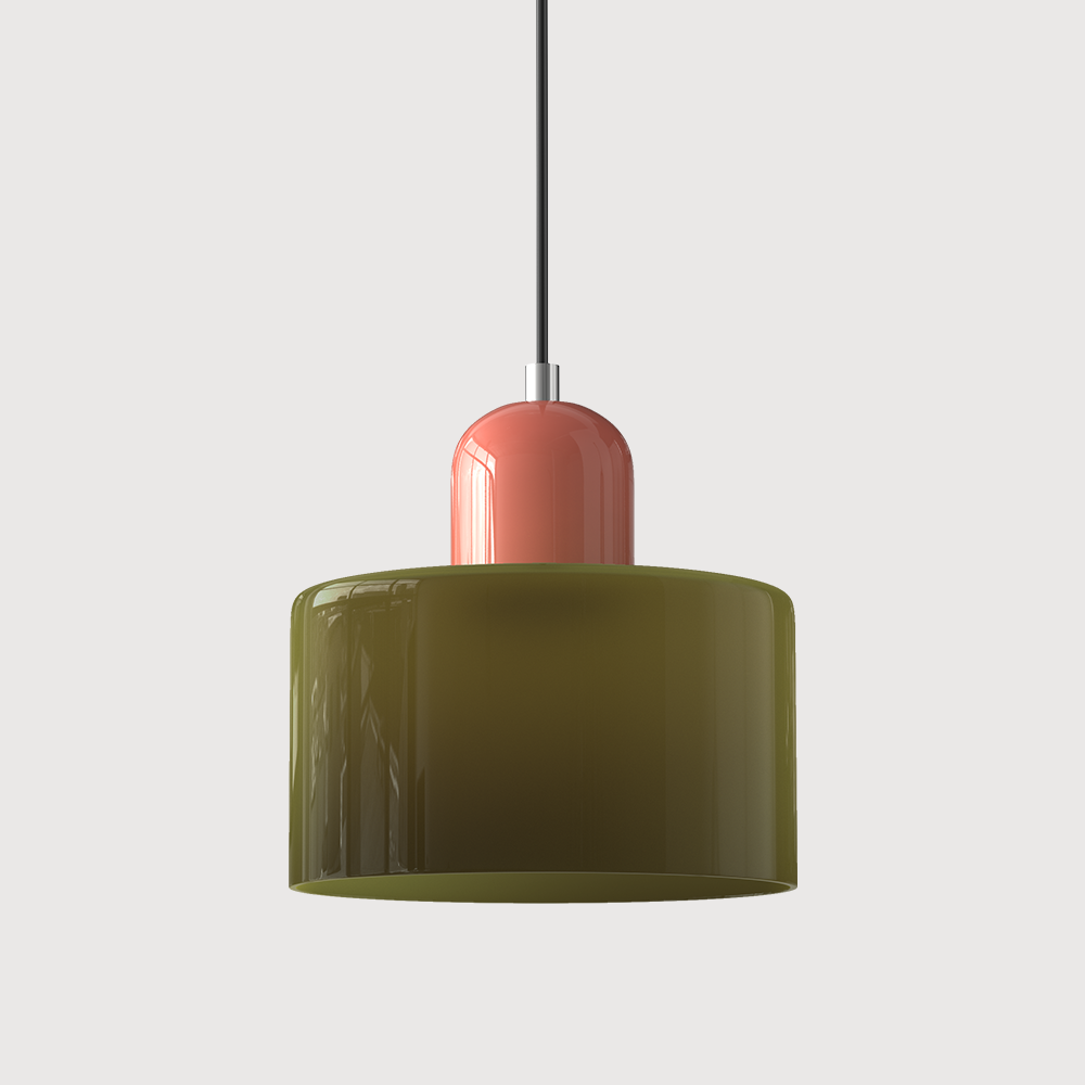 Creatieve Glazen Hanglamp – Modern Bauhaus Design – E27 Fitting – Verstelbare Hoogte