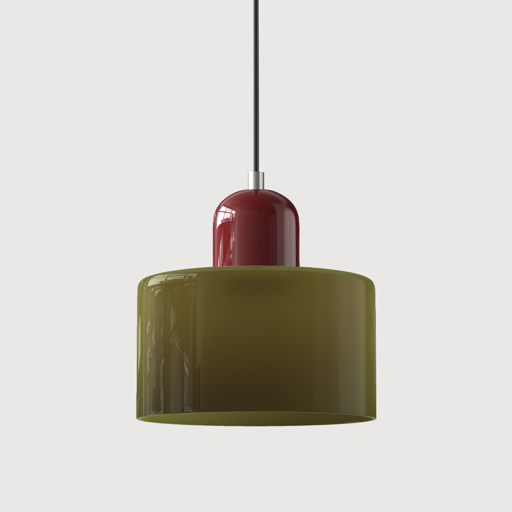 Creatieve Glazen Hanglamp – Modern Bauhaus Design – E27 Fitting – Verstelbare Hoogte