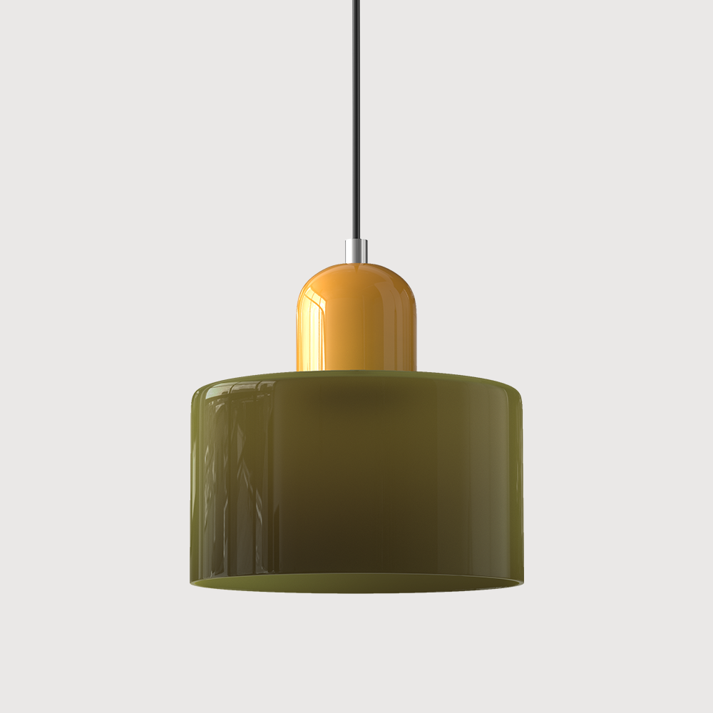 Creatieve Glazen Hanglamp – Modern Bauhaus Design – E27 Fitting – Verstelbare Hoogte