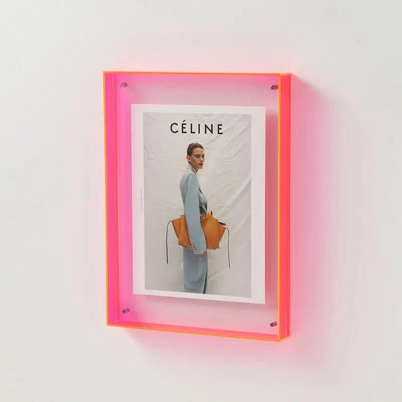 COLORFRAME – Kleurrijke Transparante Acryl Fotolijst Voor Levendige Herinneringen & Modern Interieur