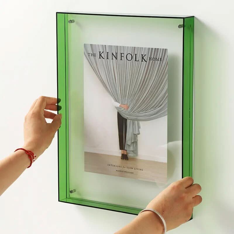 COLORFRAME – Kleurrijke Transparante Acryl Fotolijst Voor Levendige Herinneringen & Modern Interieur