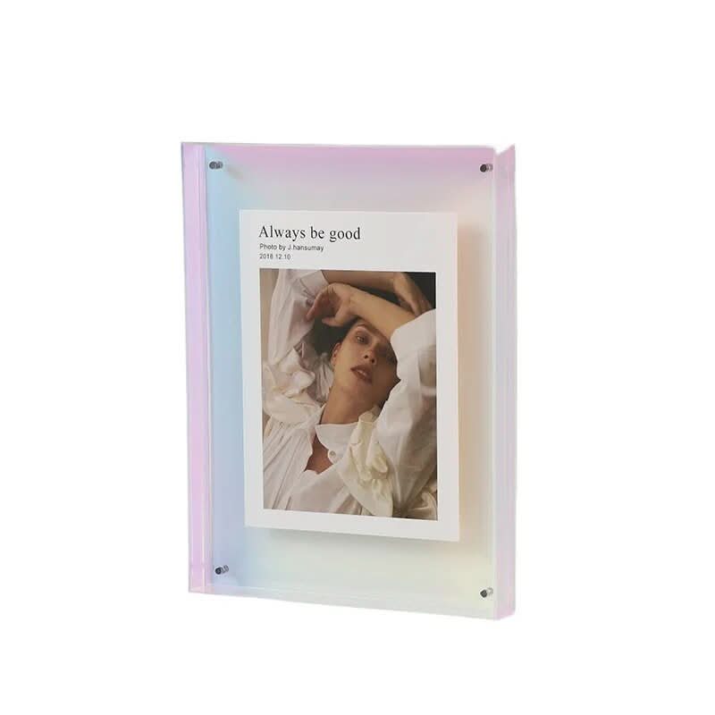 COLORFRAME – Kleurrijke Transparante Acryl Fotolijst Voor Levendige Herinneringen & Modern Interieur