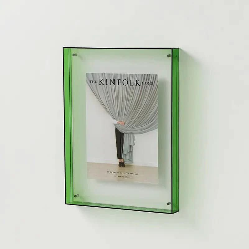 COLORFRAME – Kleurrijke Transparante Acryl Fotolijst Voor Levendige Herinneringen & Modern Interieur