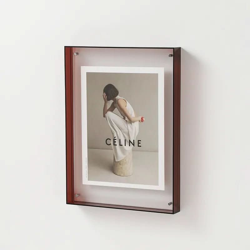 COLORFRAME – Kleurrijke Transparante Acryl Fotolijst Voor Levendige Herinneringen & Modern Interieur