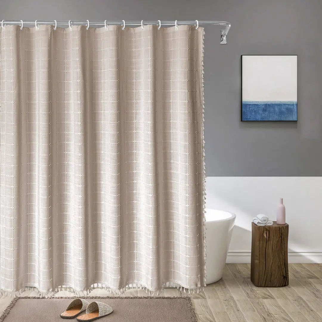 Bohemian Douchegordijn Met Kwastjes & Waterafstotend Design