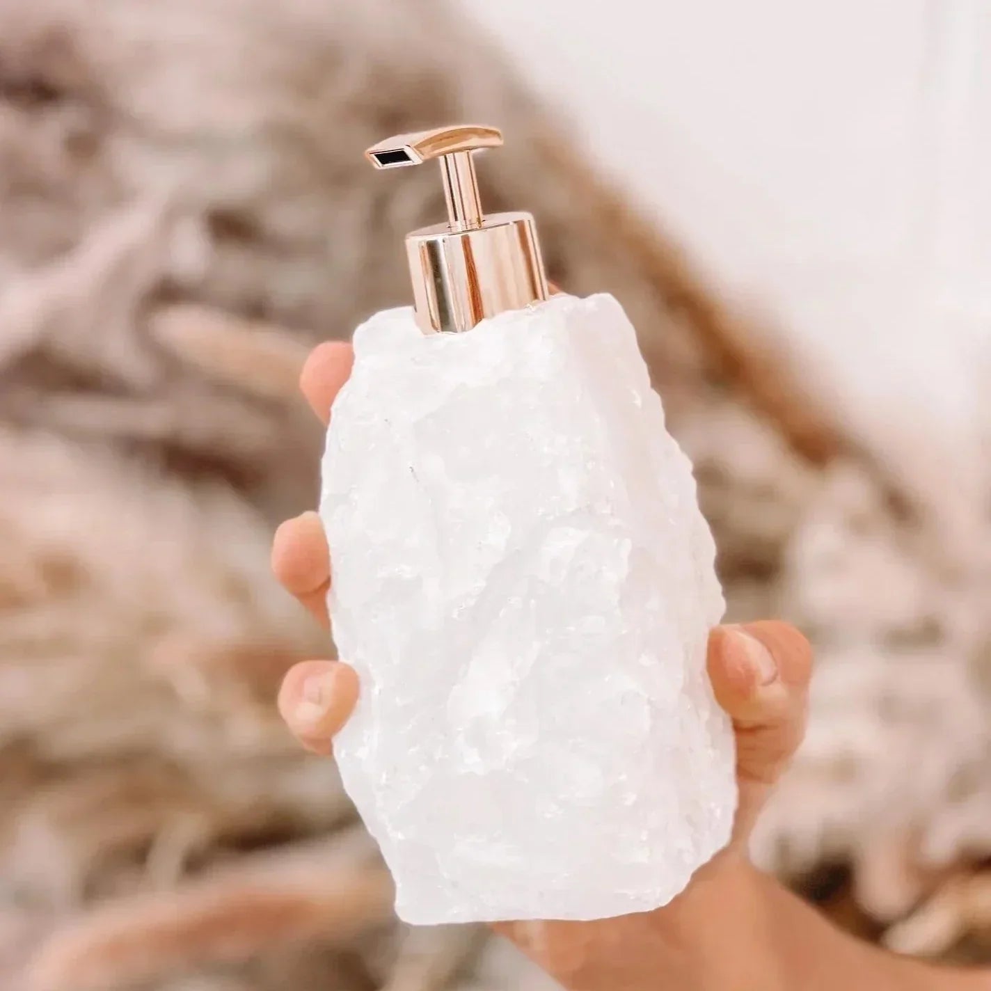Kristallen Zeepdispenser – Elegant & Stijlvol Voor Badkamer