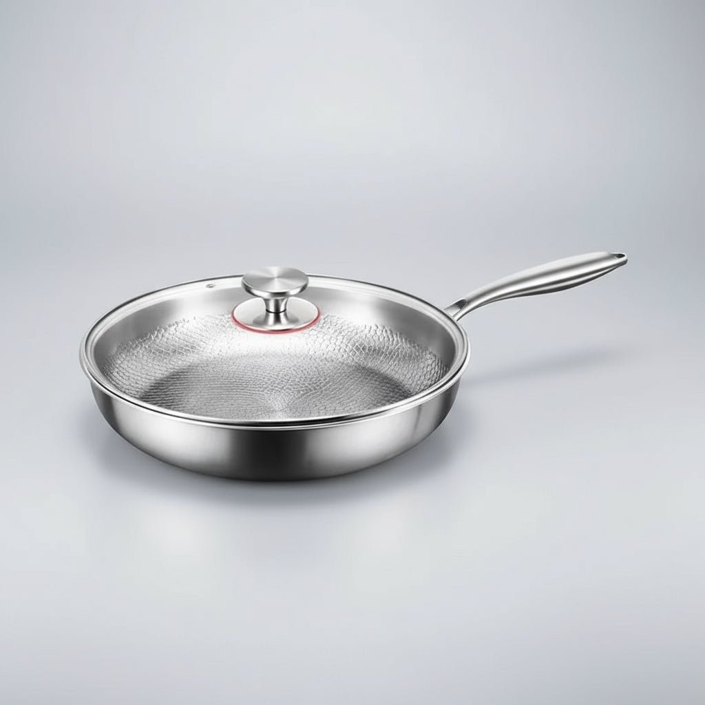 FORGEON – Titanium Gehamerde Anti-Aanbak Koekenpan Voor Inductie & Dagelijks Koken
