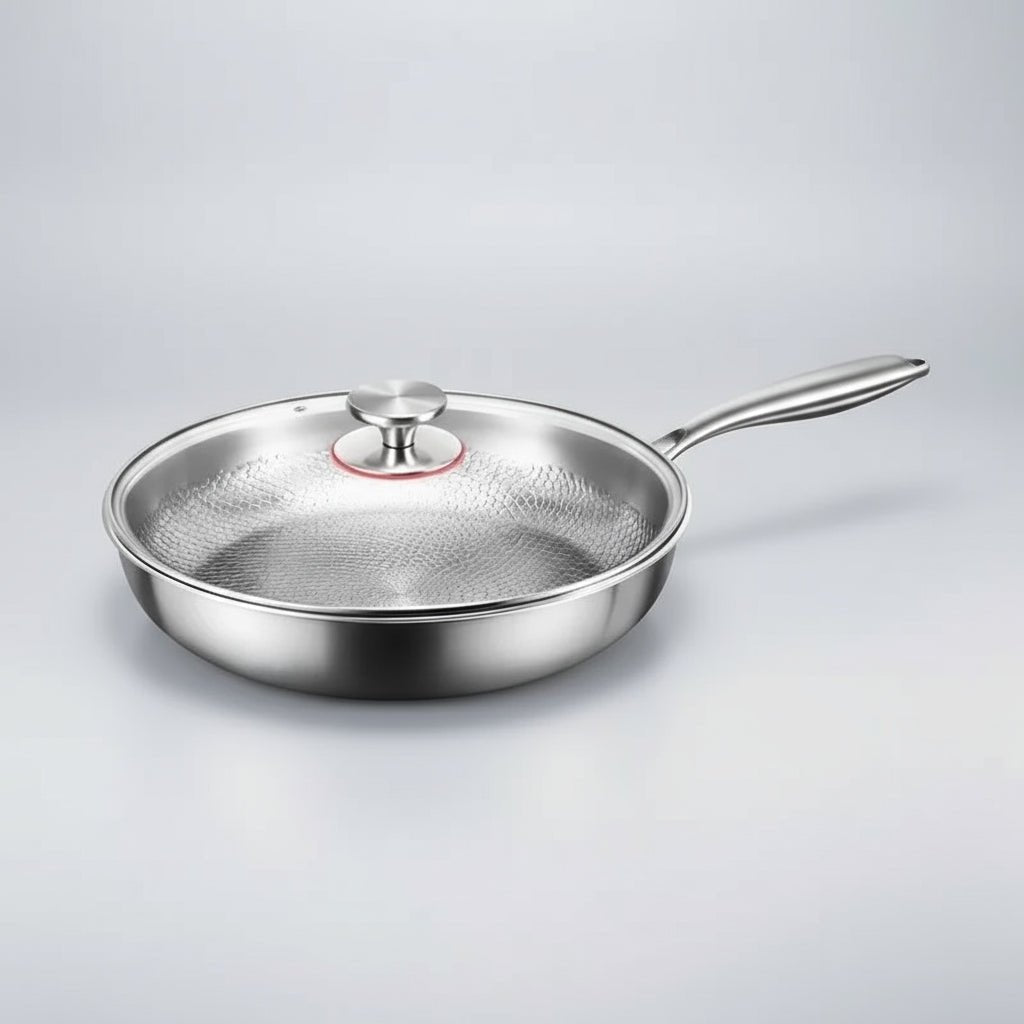 FORGEON – Titanium Gehamerde Anti-Aanbak Koekenpan Voor Inductie & Dagelijks Koken