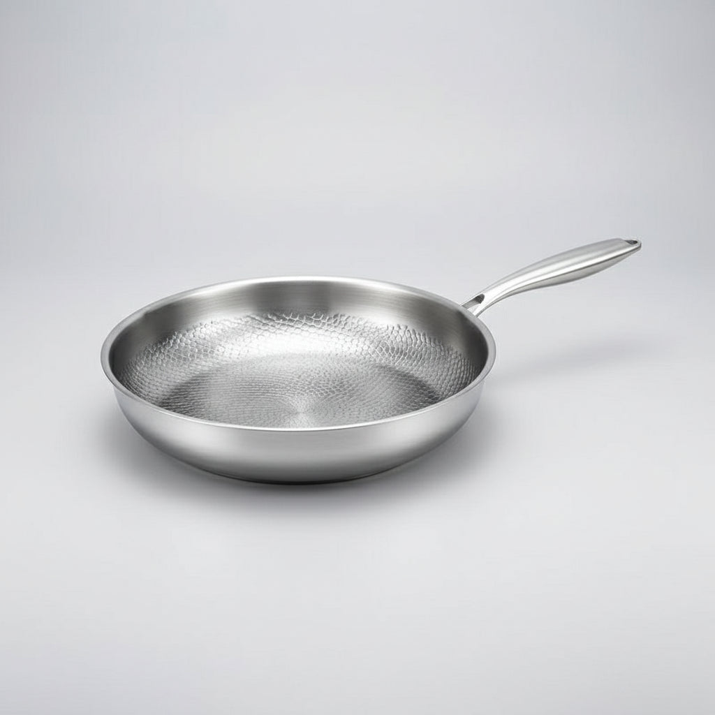 FORGEON – Titanium Gehamerde Anti-Aanbak Koekenpan Voor Inductie & Dagelijks Koken