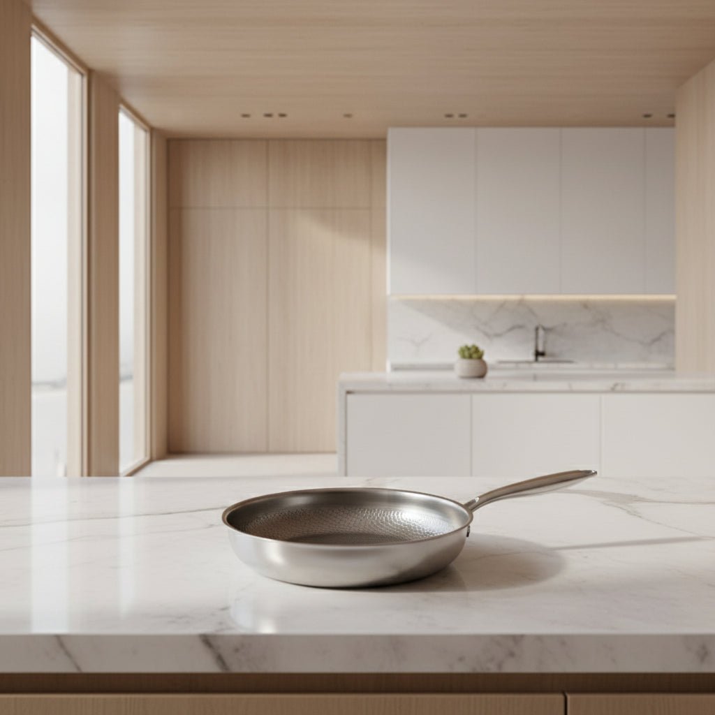 FORGEON – Titanium Gehamerde Anti-Aanbak Koekenpan Voor Inductie & Dagelijks Koken