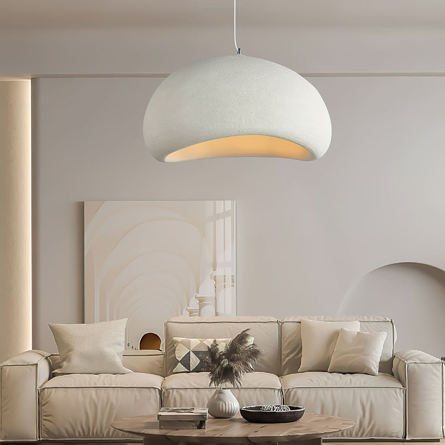 Dimbare Design Lamp Van Polystyreen Voor Een Stijlvol Interieur