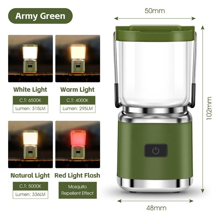 BuzzAway Hangbare Muggenlamp – Muggenverjager Voor Buiten – Werkt Op Batterijen – Milieuvriendelijk & Stil