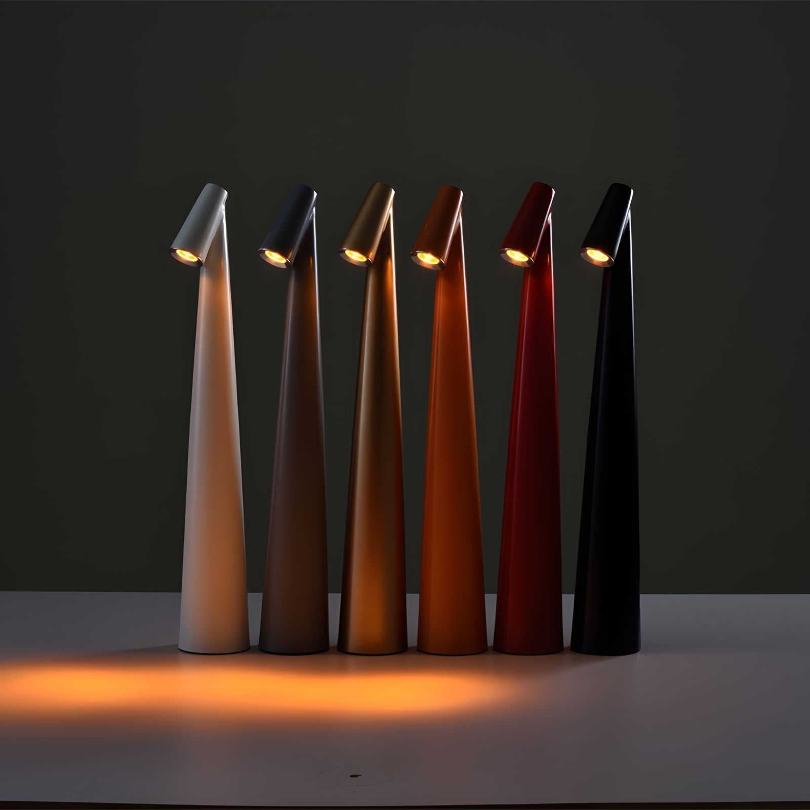 SlimLuxe - Cordless Table Lamp with Adjustable Brightness