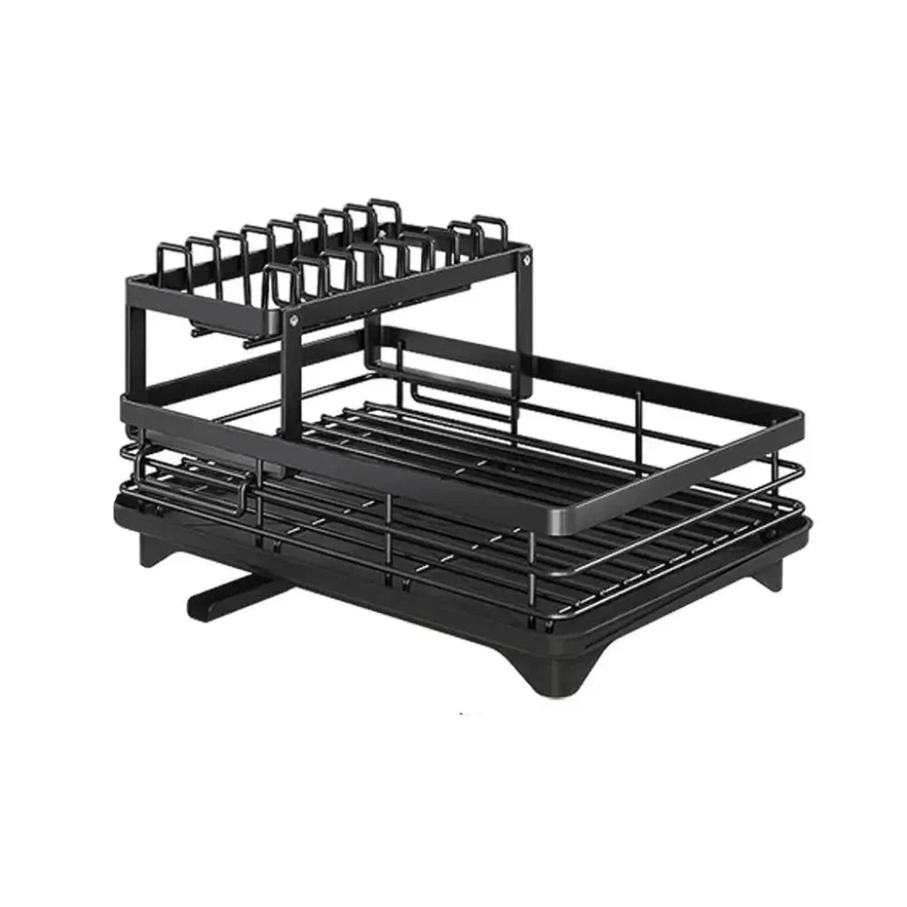 KITCHENFORM – Opvouwbaar RVS Afdruiprek Voor Ruimtebesparend & Modern Keukengebruik