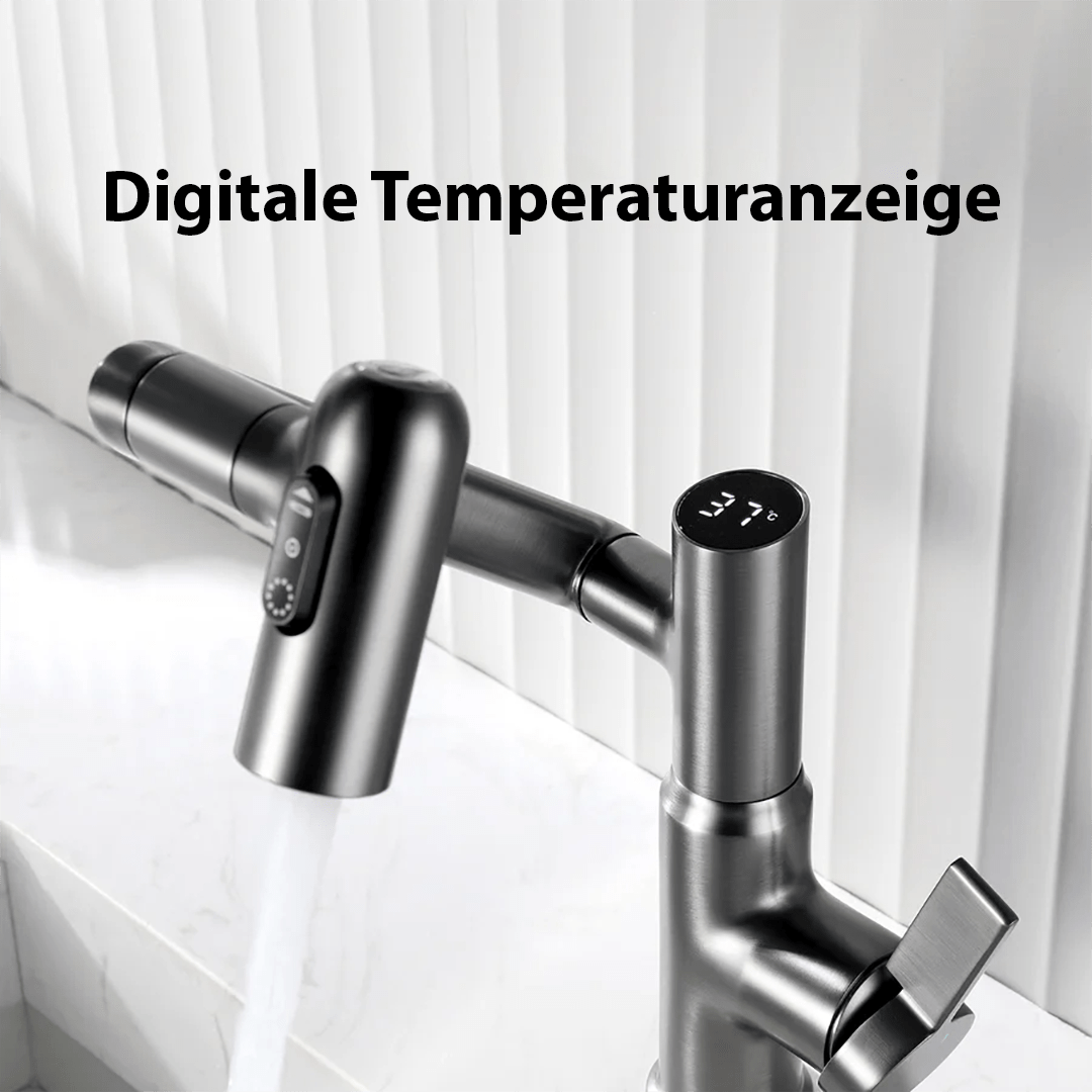 AquaTwist 360 Keukenkraan – Draaibare Mixer Kraan Voor Flexibel En Modern Gebruik