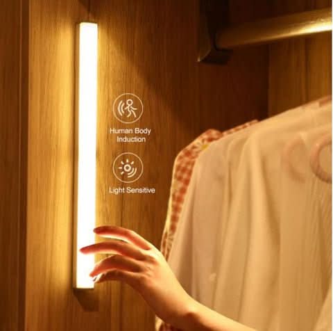 LumiSense Bar – Draadloze LED Lamp Met Bewegingssensor & USB/AAA Voeding Voor Slimme Verlichting