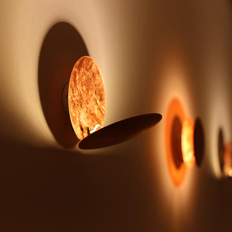 Eclipsera - Zonne-Eclips Wandlamp - Elegant en Sfeervol Design