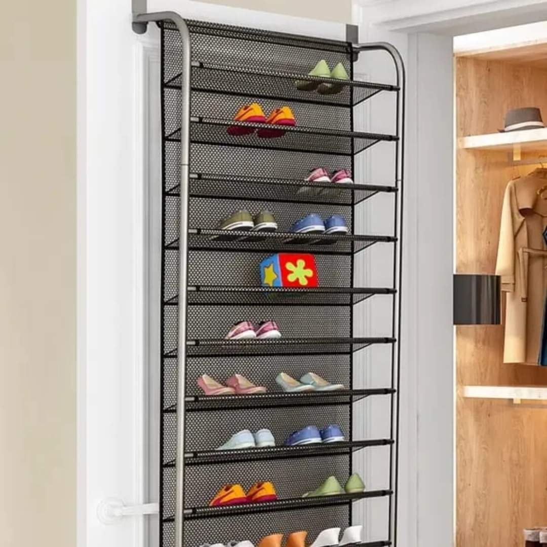 10-Laags Deur Schoenenrek Organizer Voor Maximale Ruimtebesparing
