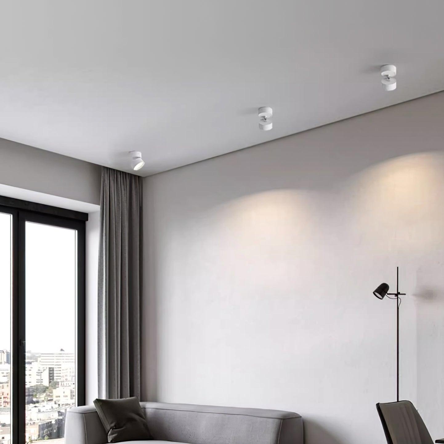 Moderne Plafondlamp Spotje – Draaibare LED Verlichting – Warm Wit 3000K – Aluminium Designlamp