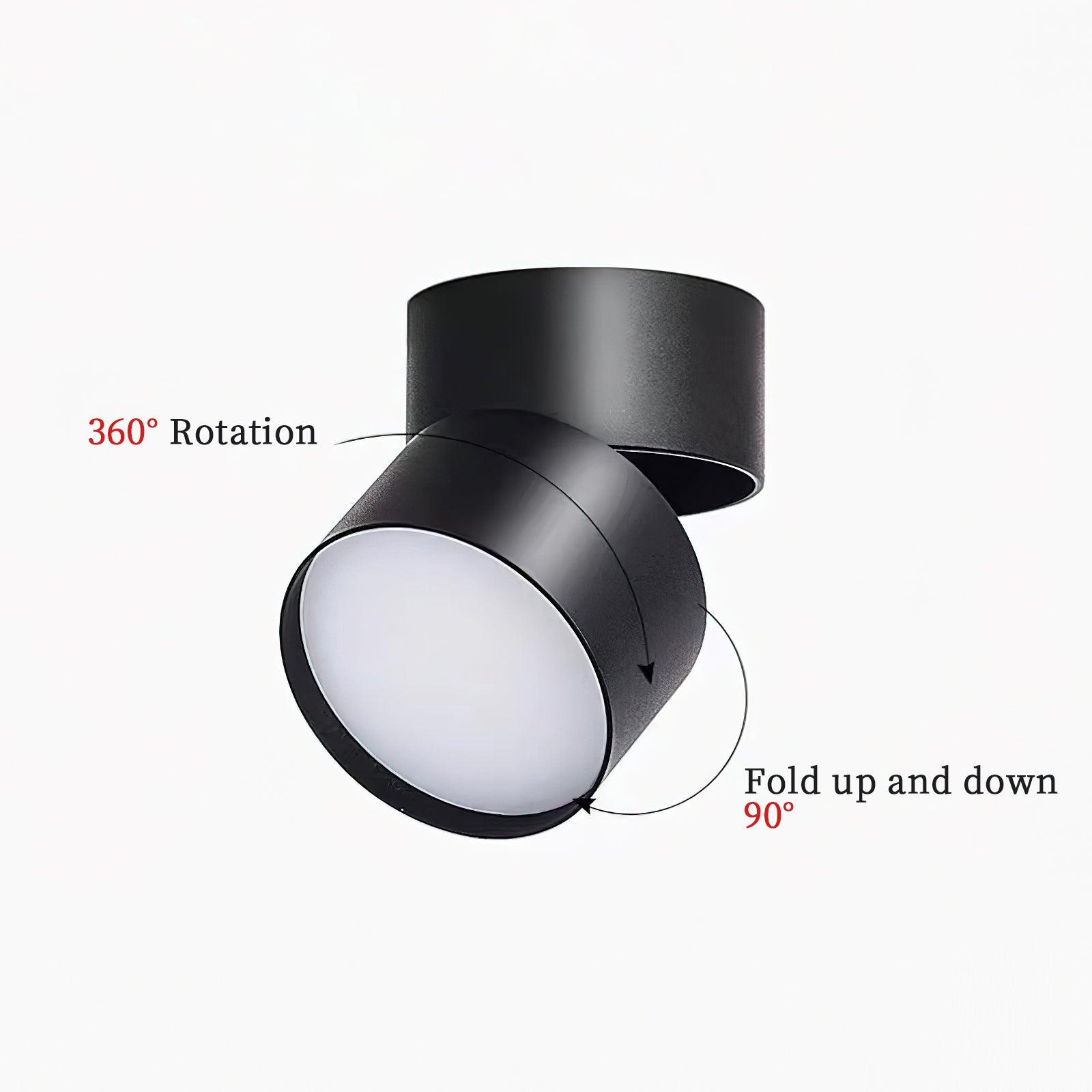 Moderne Plafondlamp Spotje – Draaibare LED Verlichting – Warm Wit 3000K – Aluminium Designlamp
